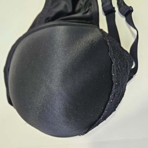 Secret Treasures Black Full Coverage Bra, Underwire Size 42DD - Picture 3 of 6